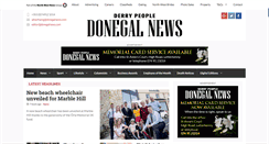 Desktop Screenshot of donegalnews.com